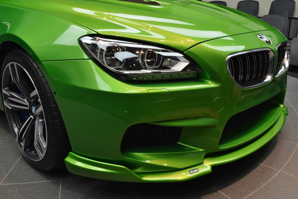 BMW M6 Gran Coupé is een hulk in het groen