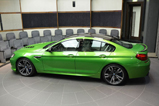 BMW M6 Gran Coupé is een hulk in het groen