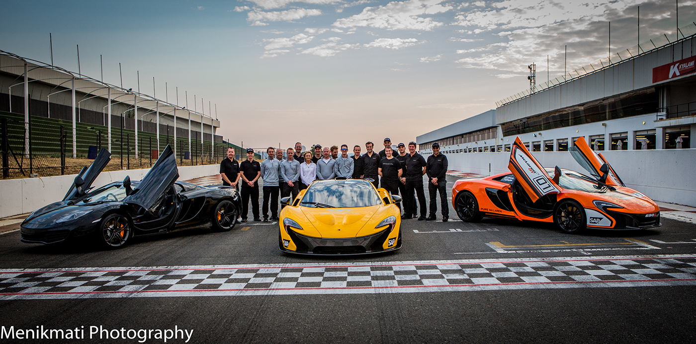 Unieke McLaren trackday op het Kyalami circuit