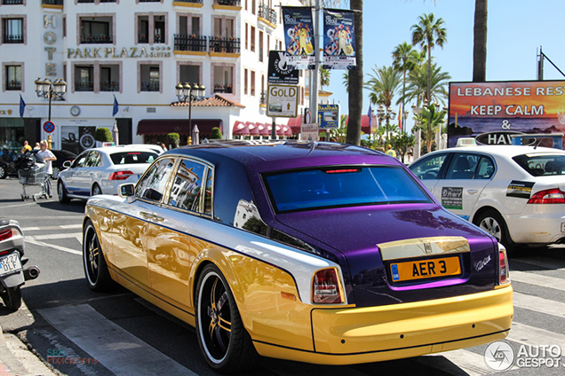 's Werelds meest unieke Rolls-Royce Phantom weer gespot