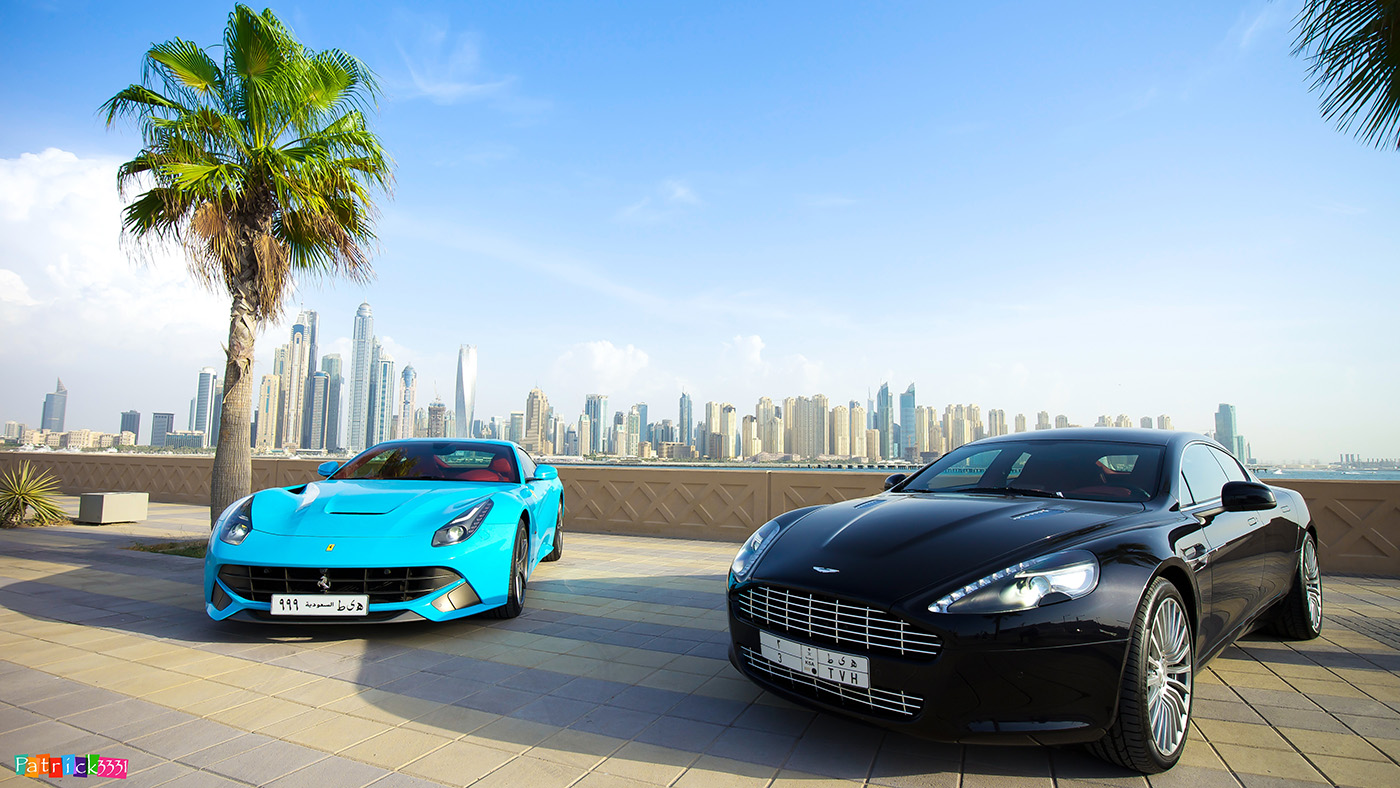 Fotoshoot: Ferrari F12berlinetta in Dubai