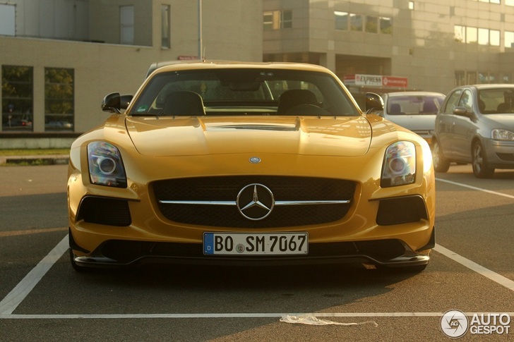 Spot van de dag: Mercedes-Benz SLS AMG Black Series