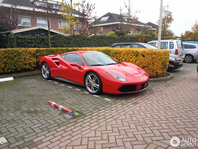 Spot van de dag: Ferrari 488 GTB