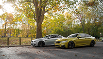 Fotoshoot: viermaal BMW M