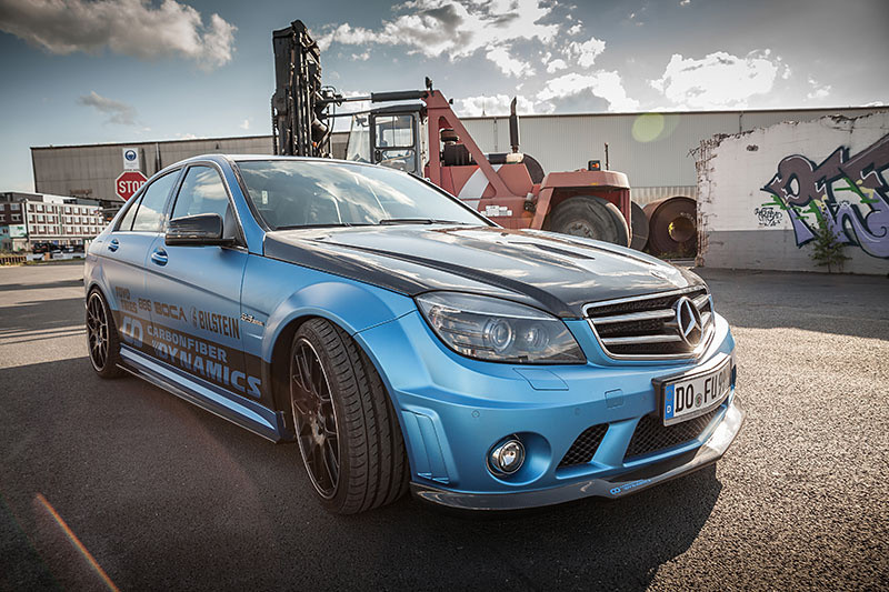 Carbonfiber Dynamics geeft Mercedes-Benz C 63 AMG agressief uiterlijk