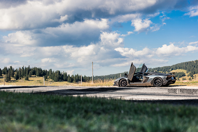 Fotoshoot: uniek Lamborghini Aventador trio 