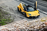 Fotoshoot: uniek Lamborghini Aventador trio 