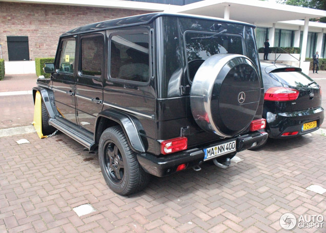 Mercedes-Benz G 55 AMG is toch te stoppen