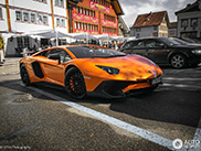 Lamborghini's pearl spotted in the Swiss Alps
