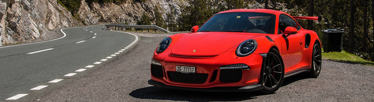 This is where the Porsche 991 GT3 RS feels at home