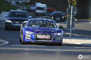 Silent on the Nürburgring: Audi R8 E-tron