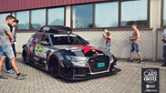 Audi RS6 DTM uitgebrand teruggevonden