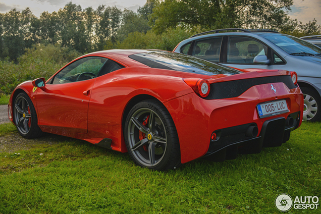 Spot van de dag: Ferrari 458 Speciale