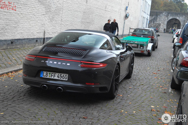 Primeur gespot in Maastricht: Porsche 991 Targa 4S MkII