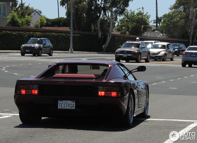 Classy Ferrari Testarossa in Newport Beach 