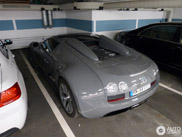 Grey Bugatti Veyron is a cool car