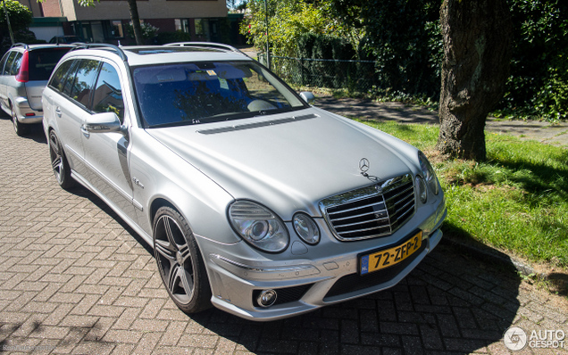 De Mercedes-Benz E 63 AMG Combi is van zichzelf een sleeper