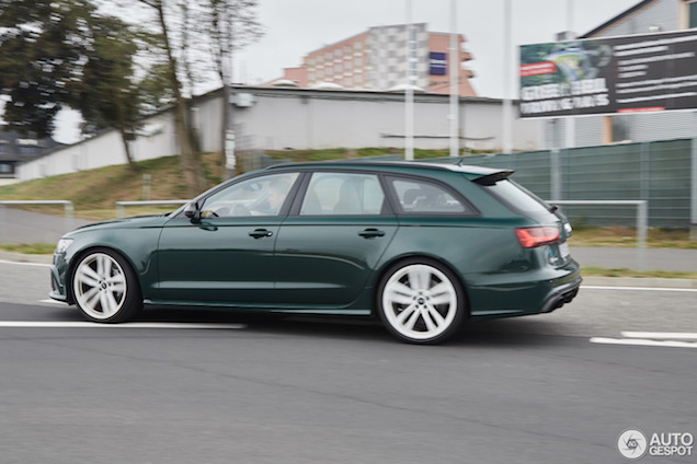 Audi RS6 C7 (Performance?) in bijzonder kleurtje