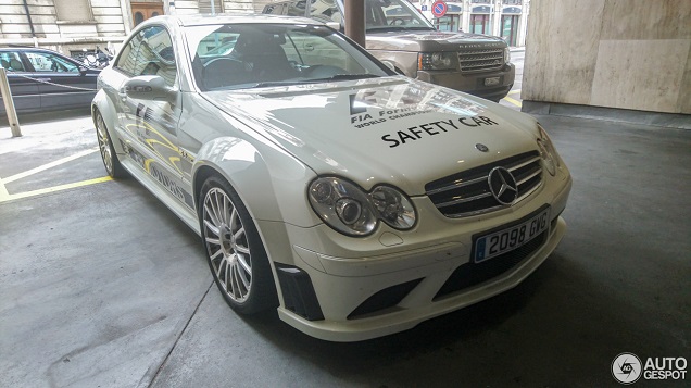 Gepensioneerde 'Safety Car' CLK 63 AMG gespot in Genève 