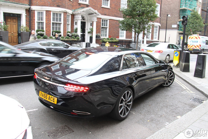 Aston Martin Lagonda Taraf is saloon die iedereen wil hebben