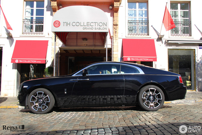 Rolls-Royce Wraith gaat op het boevenpad