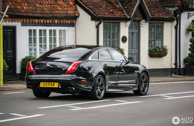 Powerlimousine van Jaguar is niet vaak gezien