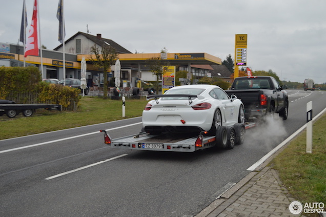Gespot: Porsche Cayman GT4 Clubsport 