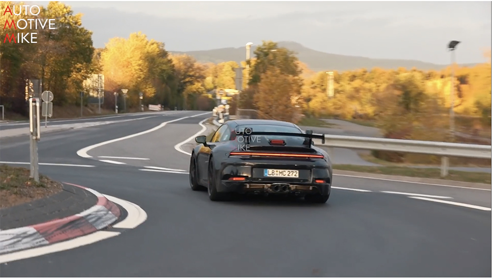 Filmpje: Porsche 992 GT3 gaat los op de Nürburgring
