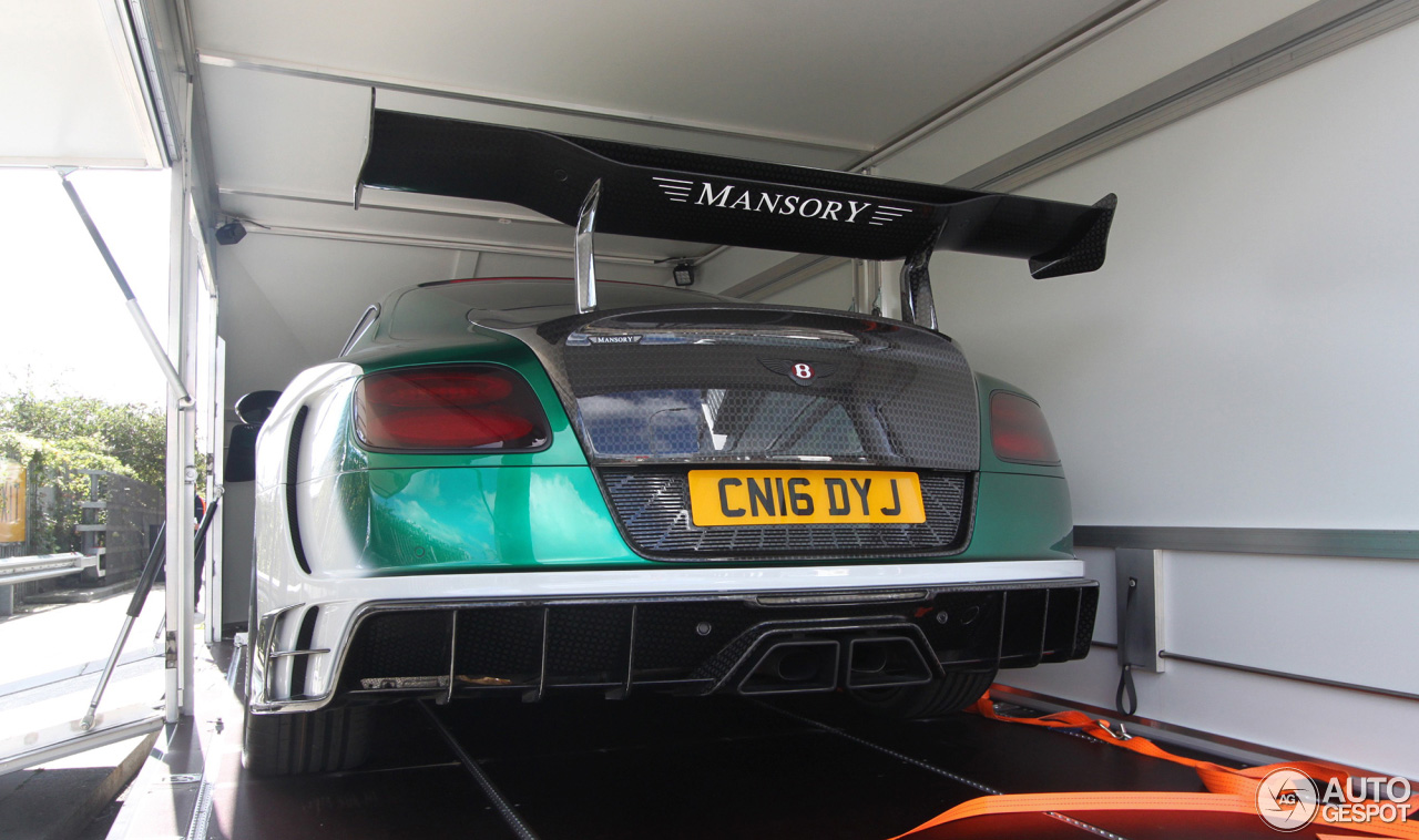In comfort over het circuit: Bentley Mansory Continental GT Race