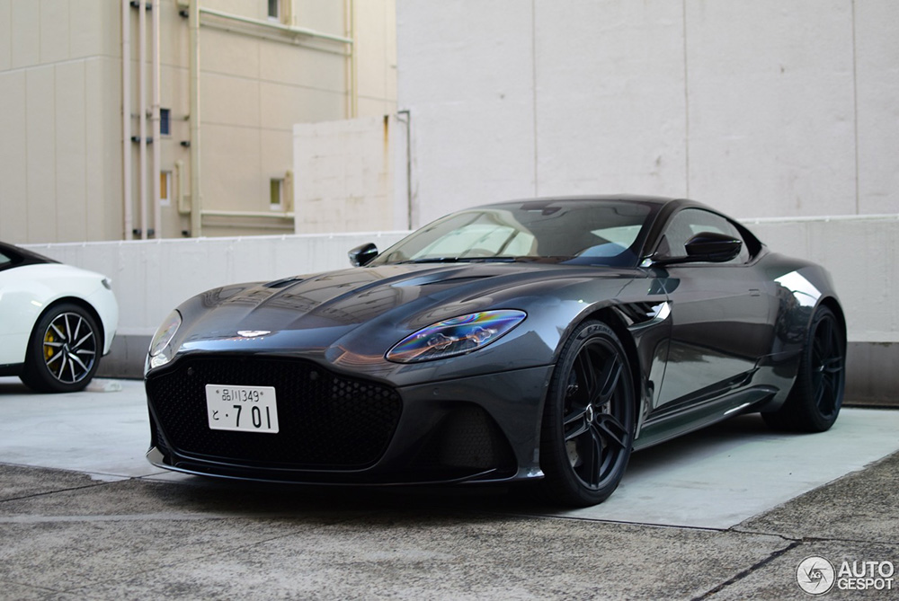 Aston Martin DBS Superleggera nu ook opgedoken in Japan
