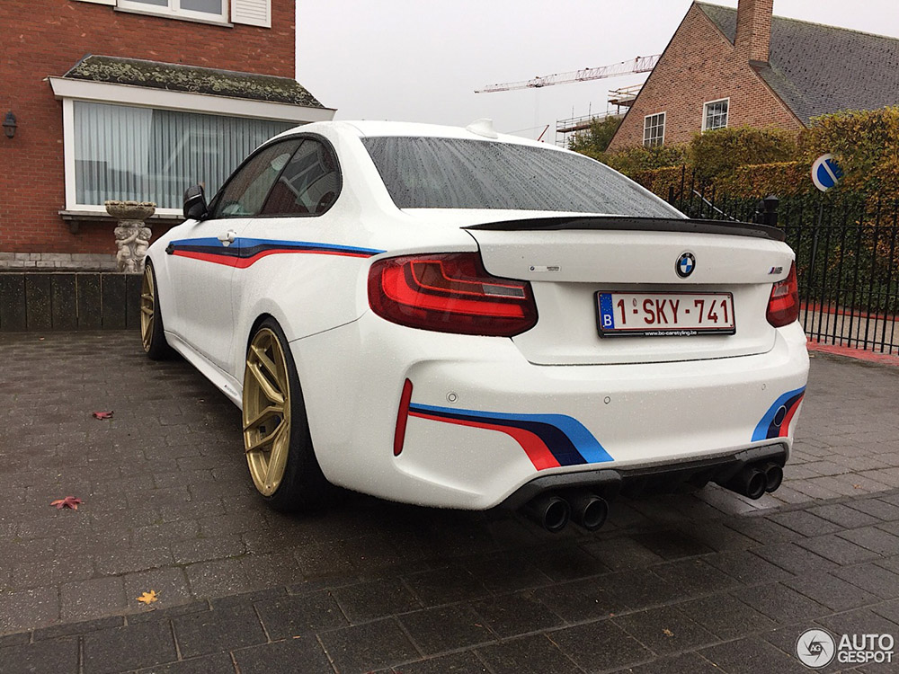 BMW M2 F87 Coupé heeft grote voeten