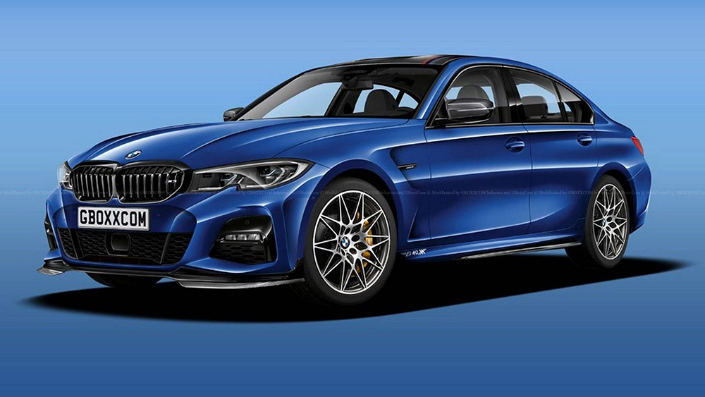 Rendering: BMW M3 2020