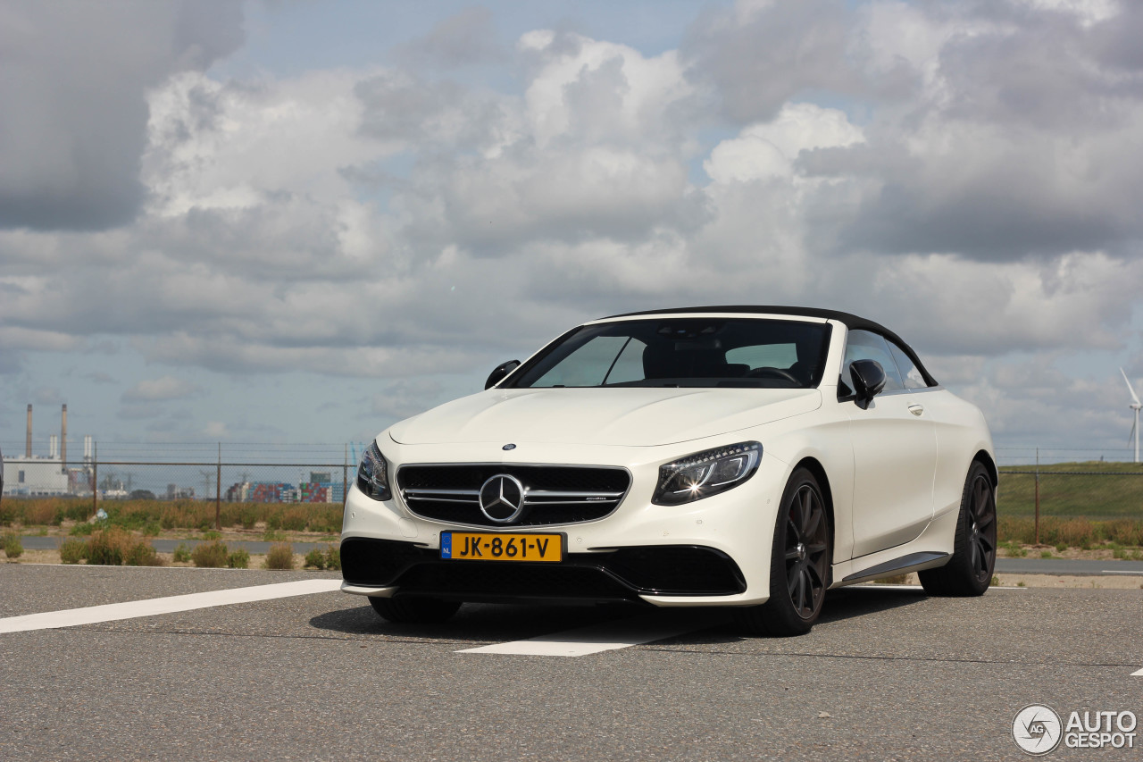 's Lands oudste: Mercedes-AMG S 63 Convertible
