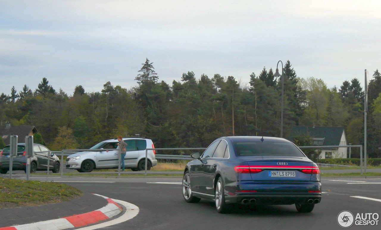 Audi S8 D5 laat zich even zien bij de Nürburgring