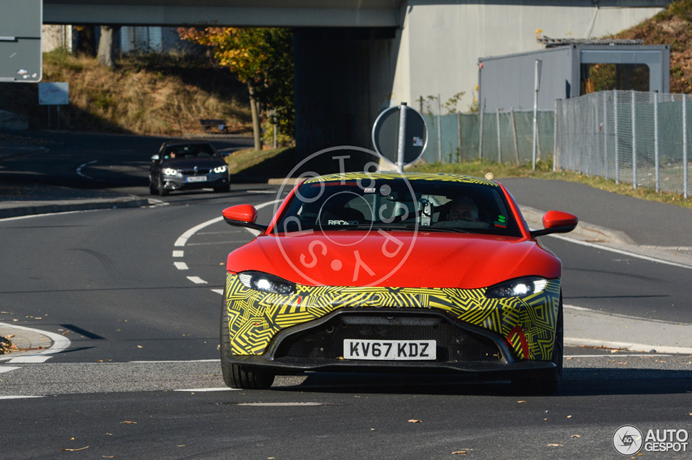 Zien we hier alweer een update van de Aston Martin Vantage?