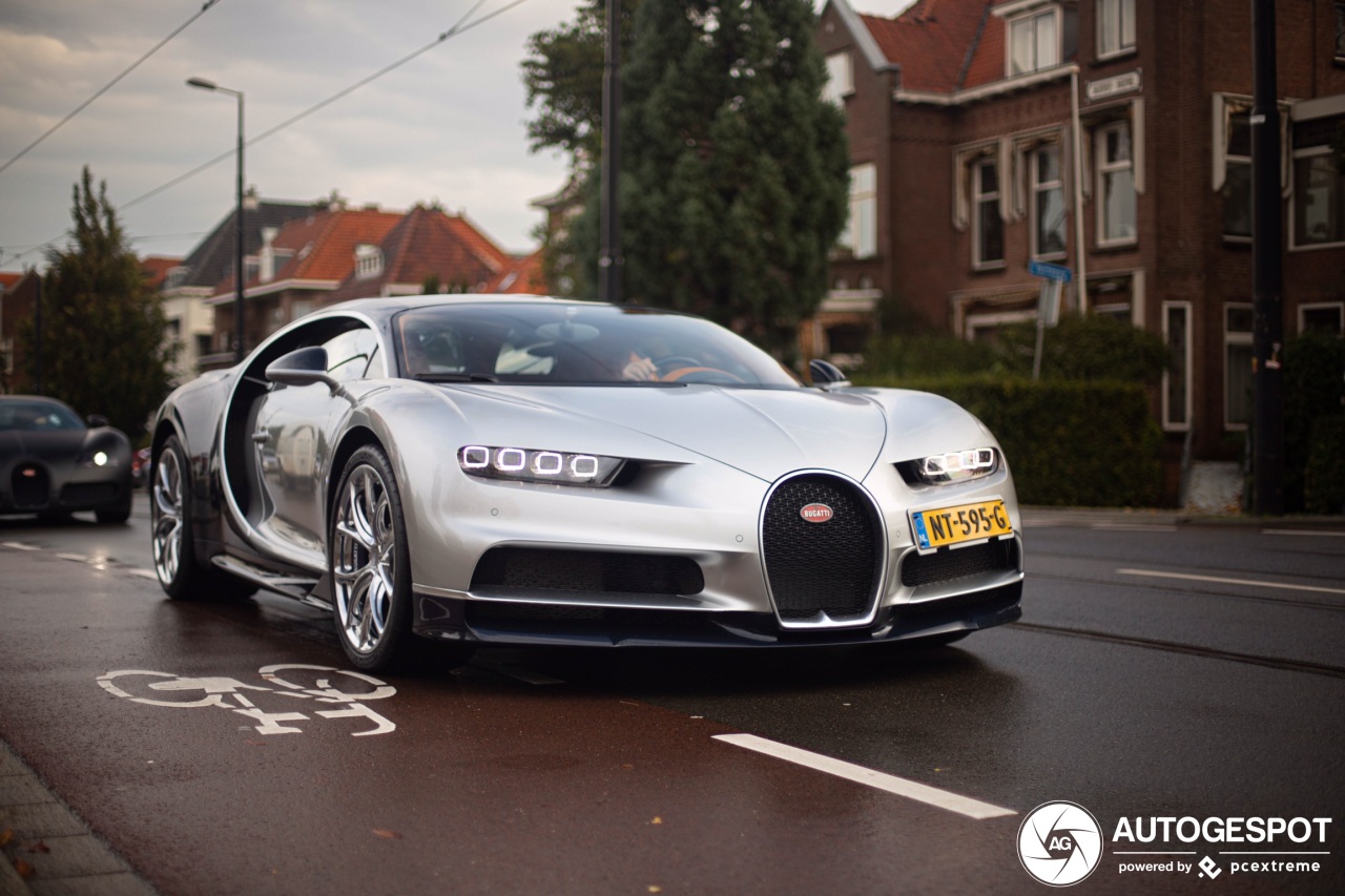 Spot van de dag: Bugatti Chiron!