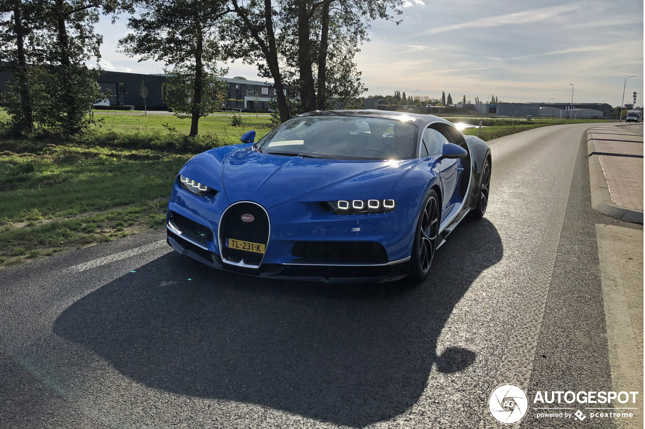 Een jaar lang verstopt: Bugatti Chiron eindelijk gespot