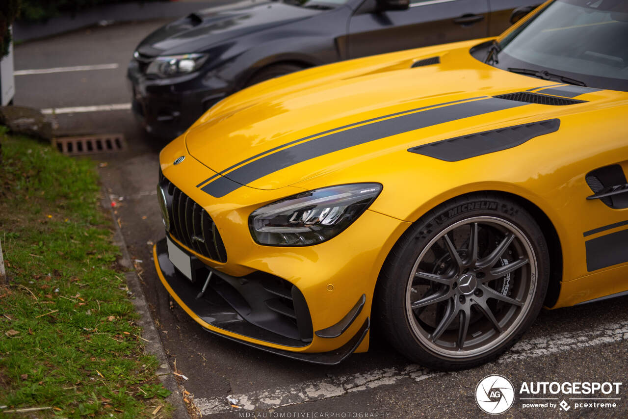 Mercedes-AMG GT R Pro verdient een gele kleur