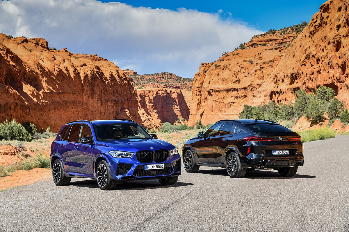 The new BMW X5 M, X5 M Competition, X6 M and X6 M Competition