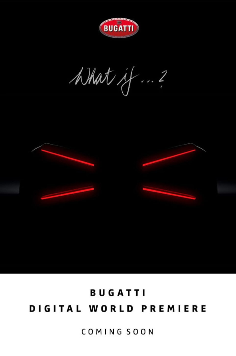 Bugatti komt met een nieuwe one-off?