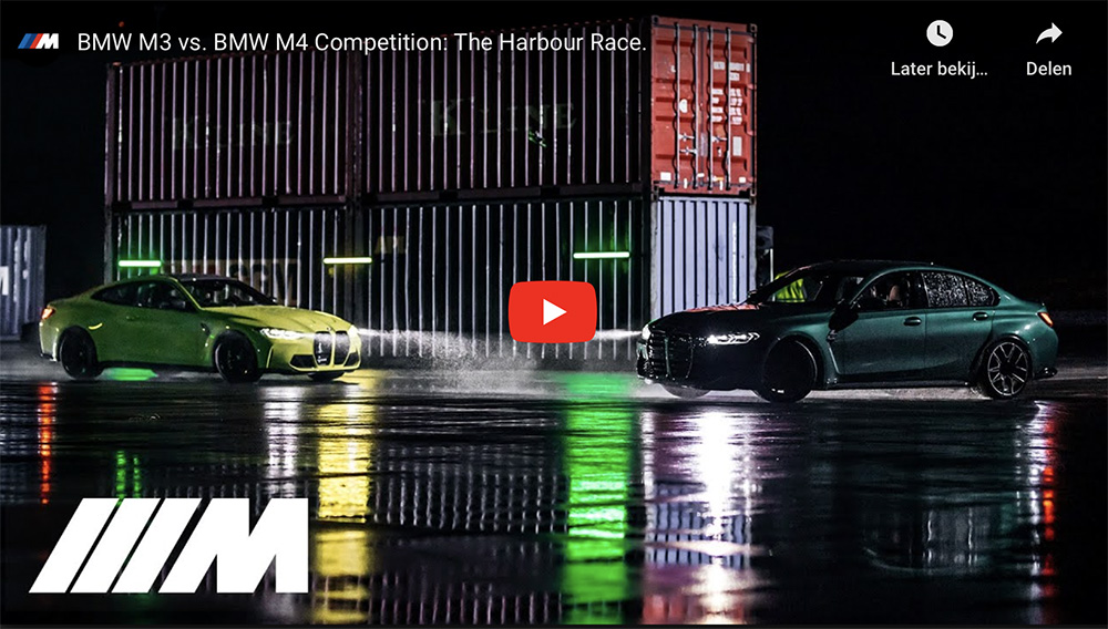 BMW M3 en M4 Competition driften er lustig op los