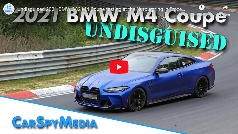 BMW M4 Coupé wordt flink afgetraind op de Nürburgring