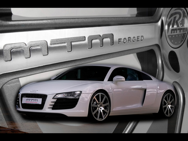 588 pk in de Audi R8 V10 door kit van MTM