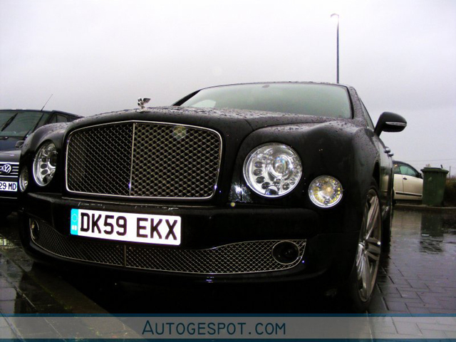 Nieuwe Bentley Mulsanne gespot in België