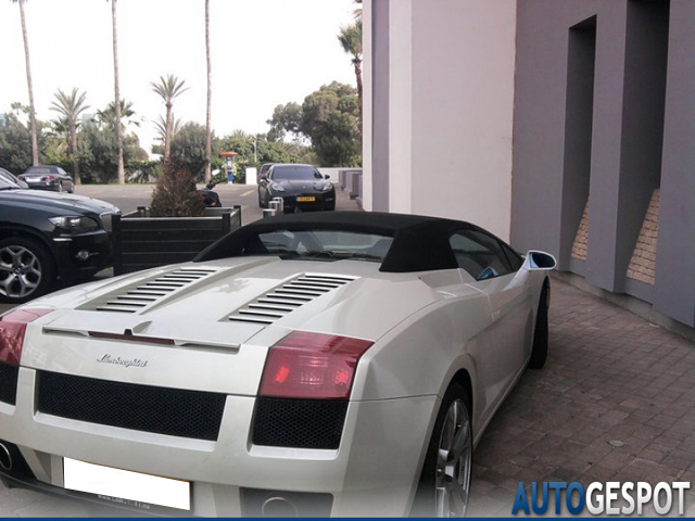 Spot van de dag: Nederlandse Lamborghini Gallardo Spyder in Marokko 