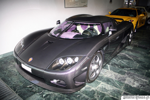 Bizar: Koenigsegg CCX in het paars