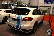 Essen Motor Show 2010: SpeedART toont opgevoerde hybride Porsche Cayenne