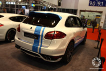 Essen Motor Show 2010: SpeedART toont opgevoerde hybride Porsche Cayenne