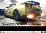 Filmpje: Nissan GT-R Switzer P800 op de dyno