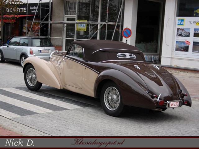 Klassiekergespot spot van de week: Bugatti T57 C Letourneur & Marchand Aravis